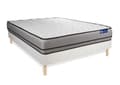 Miniatyrbild 3 av 6: ACTIMEMO madrasset 120x200cm 2 sidor med MEMORY FORM 3 komfortzoner + vit KIT-botten 120 x 200 cm Vit