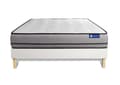 Miniatyrbild 2 av 6: ACTIMEMO madrasset 120x200cm 2 sidor med MEMORY FORM 3 komfortzoner + vit KIT-botten 120 x 200 cm Vit