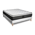 Miniatyrbild 2 av 5: Svitset 140 x 200 cm Vitt Kit-bas