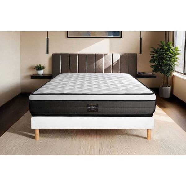 Svitset 140 x 200 cm Vitt Kit-bas