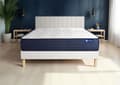 Miniatyrbild 1 av 6: Madrass- och boxspringset 135x200 cm - Actimemo Life - Vitt boxspringkit