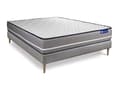 Miniatyrbild 2 av 6: Madrass- och boxspringset 140x220 cm - Actiflex Pur - Grå boxspringkit