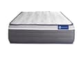 Miniatyrbild 2 av 6: ACTILATEX PLUS 80x190 Latex+Memory Foam Madrassset Maxi tjocklek 7 komfortzoner + 80 x 190 cm Vit botten