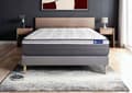 Miniatyrbild 1 av 6: Madrass- och boxspringset 180x210 cm - Actilatex Plus - Grå boxspringkit