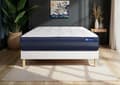Miniatyrbild 1 av 6: Madrass- och boxspringset 150x200 cm - Actilatex Tech - Vitt boxspringkit