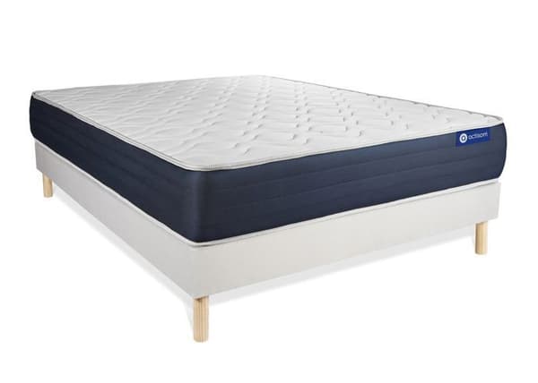Ensemble Madrass Säng 160x195 cm - Actilatex Sleep - Sängkit Vit