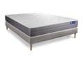 Miniatyrbild 2 av 6: Madrass- och boxspringset 160x190 cm - Actilatex Dream - Grå boxspringkit