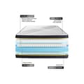 Miniatyrbild 5 av 6: Set 160x200 ULTRA madrass + svart setbotten 160 x 200 cm svart