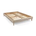 Miniatyrbild 5 av 5: Ensemble LE PAISIBLE 180x200cm Minnesskum BioVisco - Tjocklek 24cm + sängram kit Beige