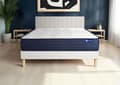 Miniatyrbild 1 av 6: Madrass- och boxspringset 140x210 cm - Actilatex Life - Vitt boxspringkit