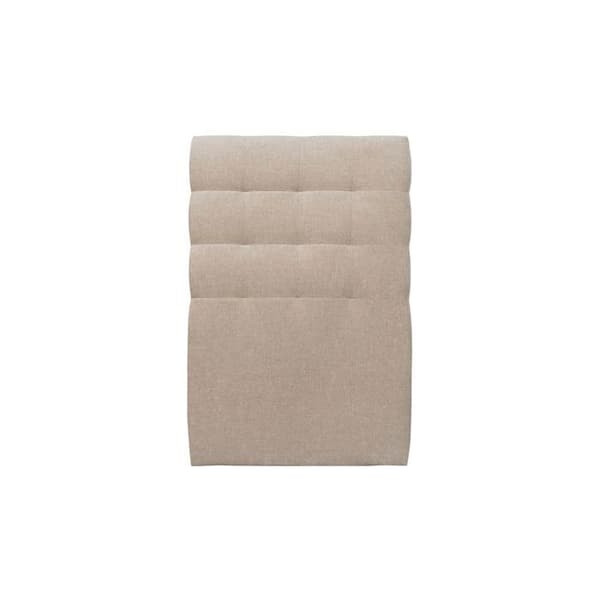 Försäng 90x200cm med tuftad tyggavel och sängbotten kit - Massivt trä - Modern skandinavisk stil