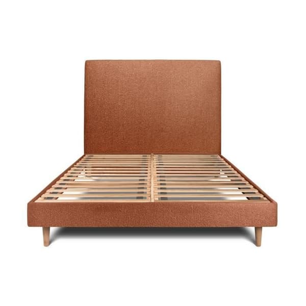 Belyst - Terrakotta - 200x200cm - Massivt trä - Lattor - Skandinavisk - Modern