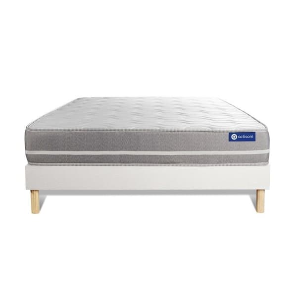 Actimemo touch 180x200 madrassbotten i memoryskum - 20 cm - Balanserad - Vit madrassbotten
