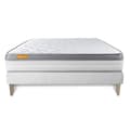 Miniatyrbild 2 av 5: Memo Zen Memory Foam Boxspringmadrassset 180x200 - Septnuits - Fast - Ribbor - Excellent - Vit