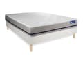 Miniatyrbild 3 av 6: Madrass- och boxspringset 180x210 cm - Actilatex Soft - Vitt boxspringkit