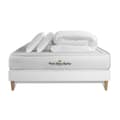 Miniatyrbild 2 av 6: Balmoral Memory Foam 140x190 Madrassbottenset - 24 cm - Fast - Vit Kit Botten + 2 Kuddar + Täcke