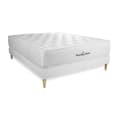 Miniatyrbild 1 av 6: Buckingham Memory Foam 200x200 Madrassbotten Set - 30 cm - Balanserad - Vit Kit Botten