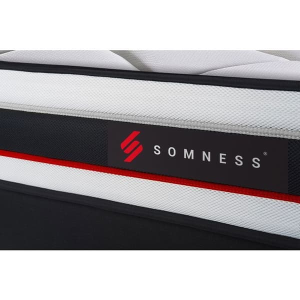 SOMNESS FORM 180x200 skummadrassset - Fast - Vit