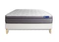 Miniatyrbild 2 av 6: Actimemo Zen Memory Foam 140x190 Madrassbotten Set - 26 cm - Balanserad - Vit Kit Botten