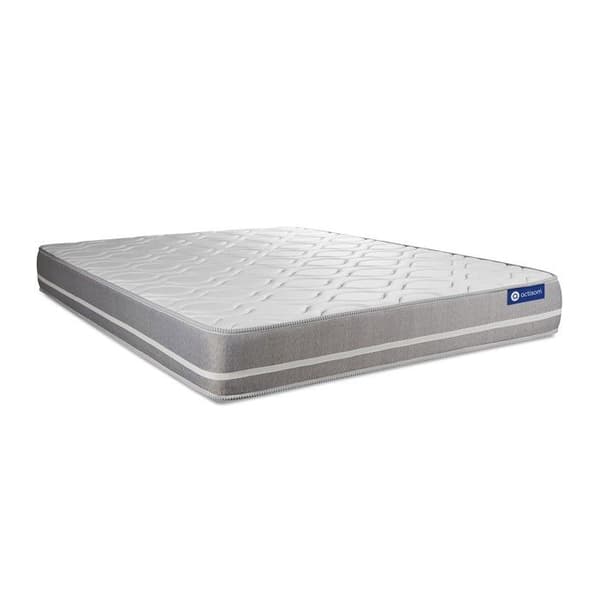 Sänggavel och madrass 180x200 Actimemo touch - 20 cm - Balanserad - sänggavel kit grå