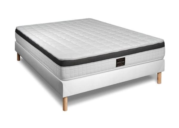 Madrass i skum 140x200 - PRESTIGE LITERIE - Premium Pack - HR - Fast - Vit