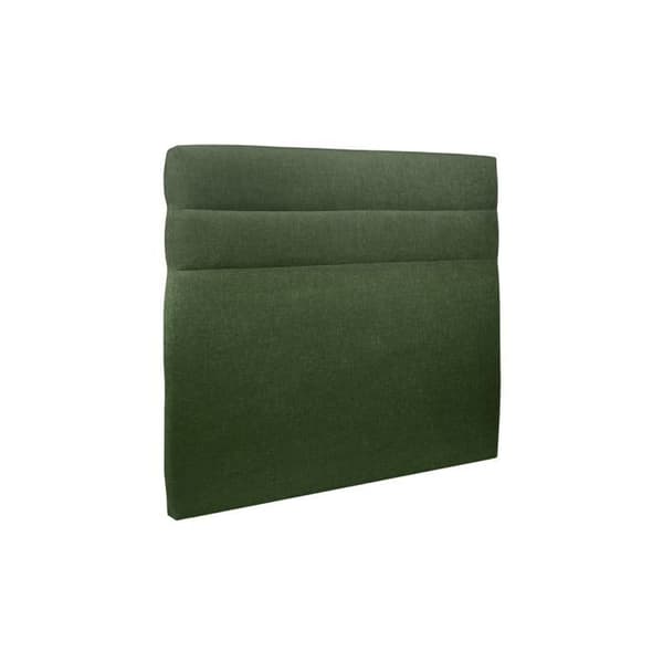 Säng 160x200cm - Linjer tyg - Sängbotten kit grön - Massivt trä - Modern skandinavisk stil