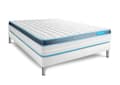 Miniatyrbild 3 av 6: Ensemble sängbotten madrass 160x200 BodyFit Memory foam - 24 cm - Fast - Vit