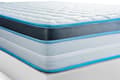 Miniatyrbild 4 av 6: Ensemble sängbotten madrass 160x200 BodyFit Memory foam - 24 cm - Fast - Vit
