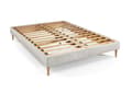 Miniatyrbild 5 av 5: LE PAISIBLE set 140x200cm BioVisco memoryskum - Tjocklek 24cm + Vit kitbotten