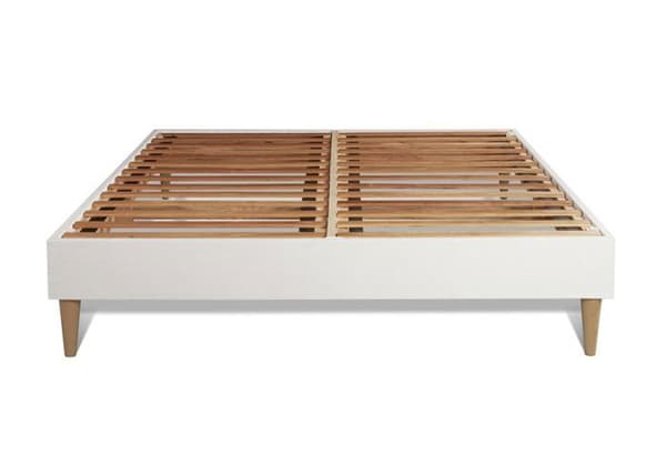 Ensemble 160x200 madrass ULTRA + sängram kit vit 160 x 200 cm Vit