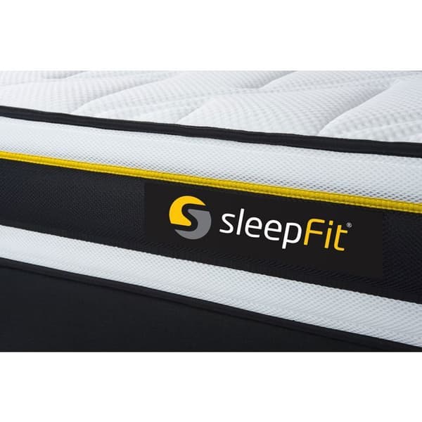 Sängpaket - SOFT - Vit - 90x190 cm - Mycket fast