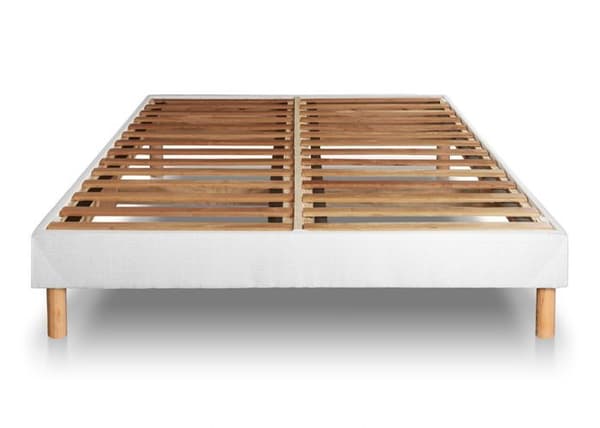 Ensemble Privilège 160 x 200 cm sängbotten Kit Vit