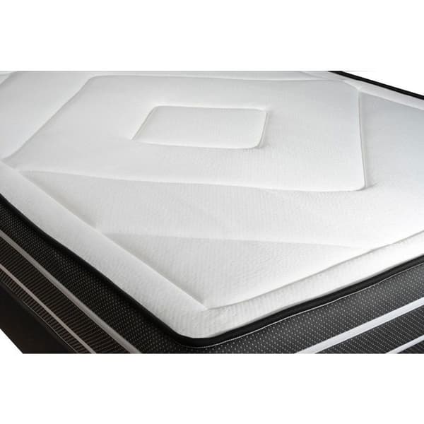 Exklusivt set 120 x 200 cm boxmadrass Vitt kit