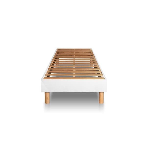 Exklusivt set 120 x 200 cm boxmadrass Vitt kit