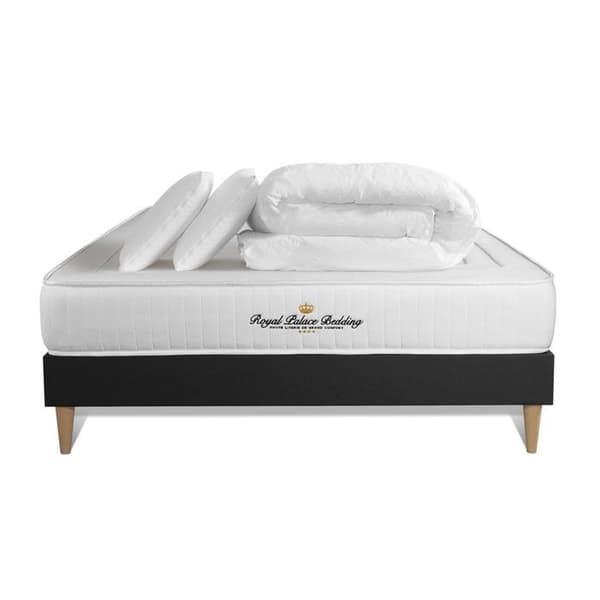 Nottingham Memory Foam 160x200 Madrass och Resårset - Fast - Svart