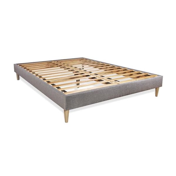 Sänggavelset madrass 160x200 Actiflex sleep - 22 cm - Balanserad - sänggavel kit grå