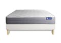 Miniatyrbild 2 av 6: Madrass- och boxspringset 130x190 cm - Actilatex Dream - Vitt boxspringkit