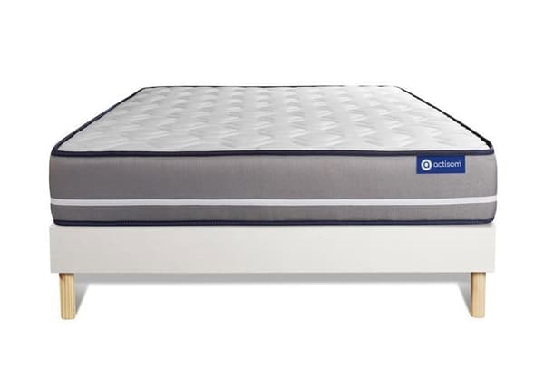 Ensemble madrass sängram 160x190 cm - Actimemo Pur - Sängram-kit vit