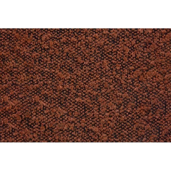 Säng 180x200cm med tuftad boucle-huvudgavel och Terracotta sängbotten - Totalhöjd: 29cm