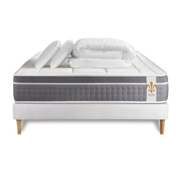Pack Trente 140 x 190 cm sängsats Vit