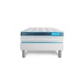 Miniatyrbild 2 av 5: Ensemble sängram madrass 90x190 BodyFit Minneform - 24 cm - Hård - sängram kit vit