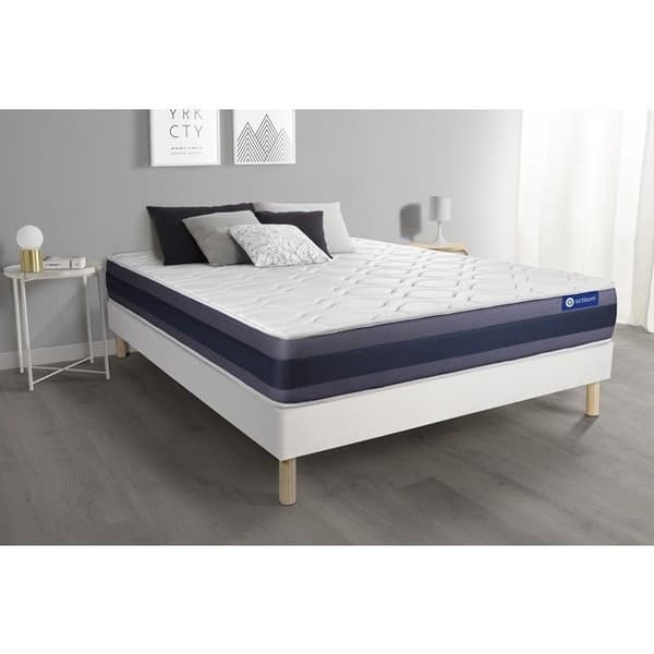 Actimemo morpho 90x190 madrassbottelset - Memory foam - 24 cm - Balanced - Vit setbotten