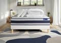 Miniatyrbild 1 av 4: Actimemo ergo Memory Foam 140x200 madrass- och bottenset - 24 cm - Fast - Vit setbotten + 2 kuddar + täcke