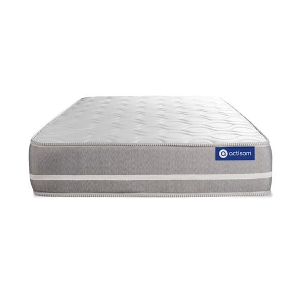 Actimemo touch 90x200 madrassbotten i memoryskum - 20 cm - Balanserad - Vit setbotten