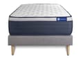 Miniatyrbild 1 av 6: Ensemble madrass Memory foam ACTIMEMO MAX 80x190 cm Maxi tjocklek 7 komfortzoner + sängbotten 80 x 190 cm Grå