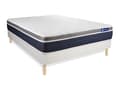 Miniatyrbild 3 av 6: ACTIMEMO CONFORT Set Memory foam madrass 120x190 cm Maximal tjocklek 7 komfortzoner + 120 x 190 cm Vit botten