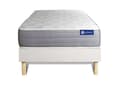 Miniatyrbild 1 av 6: Set madrass ACTIMEMO DREAM minneskum 80x200 cm 5 komfortzoner + sängram KIT vit 80 x 200 cm Vit