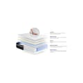 Miniatyrbild 4 av 6: ACTIFLEX CONFORT Set Pocketresårmadrass + memoryskum 120x200cm Maximal tjocklek + 120 x 200 cm Grå botten