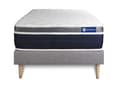 Miniatyrbild 1 av 6: ACTIMEMO CONFORT Set Memory foam madrass 80x200 cm Maximal tjocklek 7 komfortzoner + 80 x 200 cm Grå botten