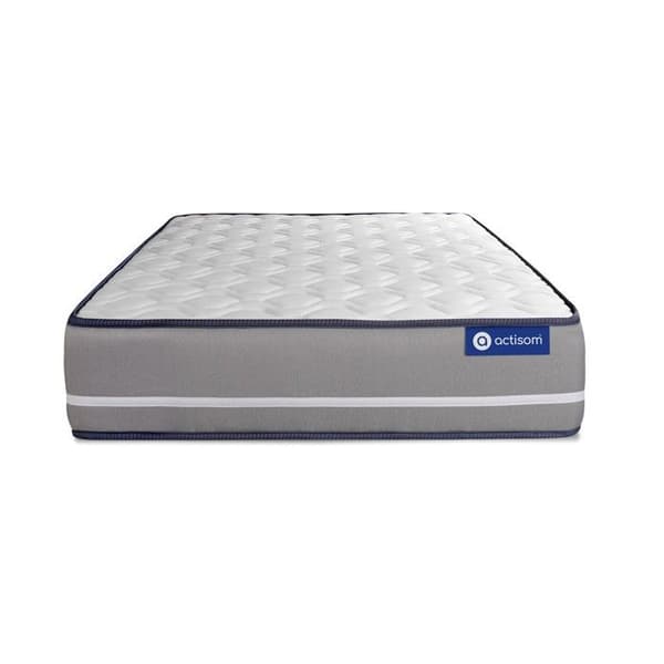 Sängsytem madrass 90x190 Actiflex ren - 20 cm - Fast - sängram grå